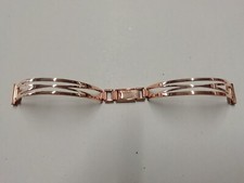 BRACCIALE VINTAGE RIGIDO DUE PEZZI  OROLOGIO MM 12 