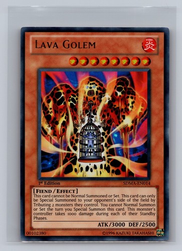 Lava golem edizione - lava, 1°