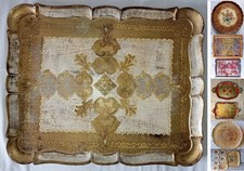 VASSOIO IN LEGNO LACCATO E