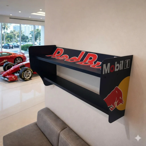 Scaffale spoiler red - red, bull
