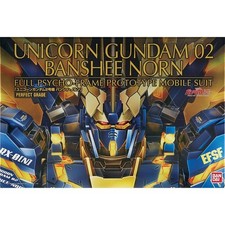 Bandai Hobby Unicorn Gundam 02 Banshee Norn PG kit modellino scala 1/60 venditore USA