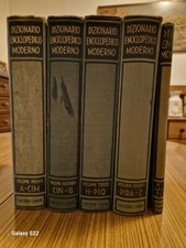 DIZIONARIO ENCICLOPEDICO MODERNO  Ediz. LABOR  5 VOLUMI  - 7° Edizione anno 1948
