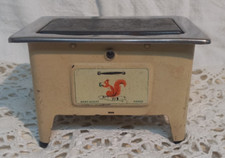 STUFA CUCINA GIOCATTOLO ANNI 30/40 LATTA Mon Bijou Sans souci Parigi CASA DOLLS