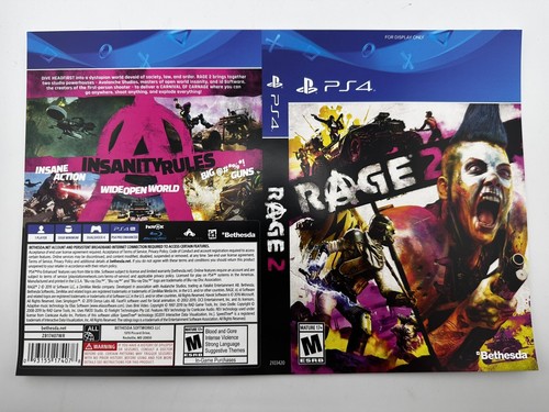 Rage ps4 gamestop espositore - 2,