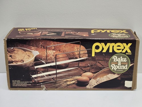 Pyrex bake round corning - bake,