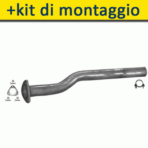 Tubo intermedio per audi - tubo,