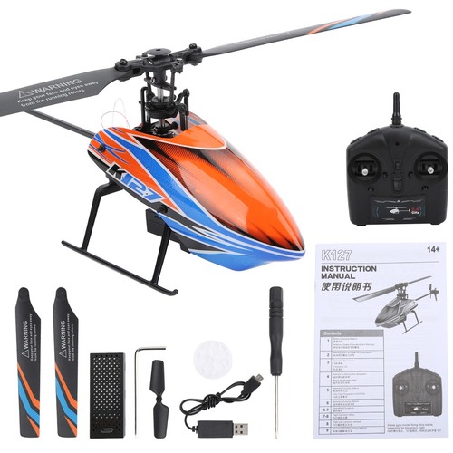 Wltoys k127 4ch - 2.4g, 6-aixs