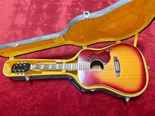 Pearl Folk Chitarra Acustica Natural Sunburst | Dreadnought Vintage Made in Japan