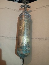 Antico estintore a pompa