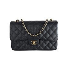 Borsa Chanel Nera Jumbo Doppia