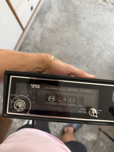 Radiosveglia vintage tenko - radiosveglia,