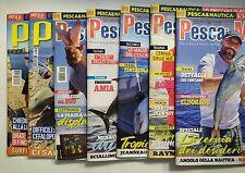 5 RIVISTE PESCA IN MARE + 2 RIVISTE PESCA DA TERRA