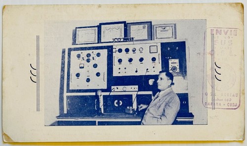 1950 cuba cuban wow radio - 1950,