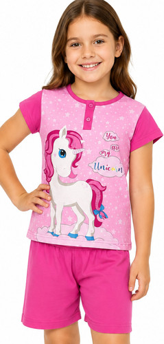 Pigiama unicorno bambina 100 - pigiama,