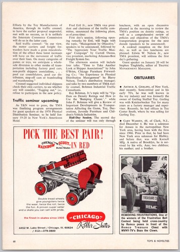 Pattini rotelle chicago 1970 - pattini,