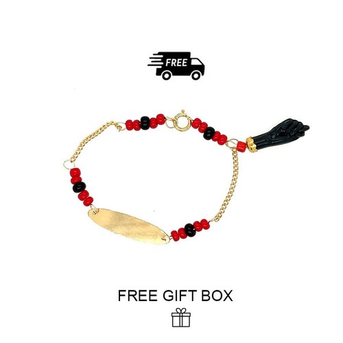 Bracciale azabache riempito - bracciale,