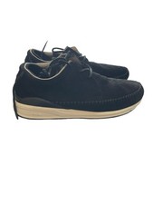 Scarpe uomo VISVIM vintage, in camoscio nero, numero EU 41-US 8