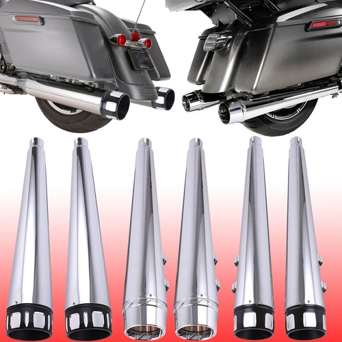 Megaphone exhaust pipes - 4",