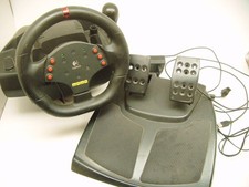 Logitech Momo volante e pedali in pelle per PC Racing Force E-UH9 volante sportivo