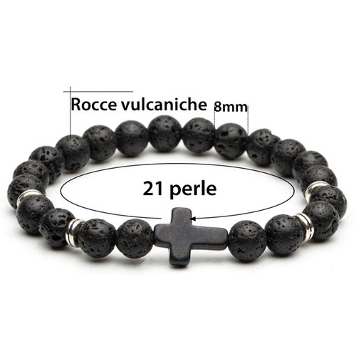 Rock bracciale pietra - rock,