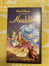 Videocassetta VHS  WaltDisney "Aladdin" anno 1994