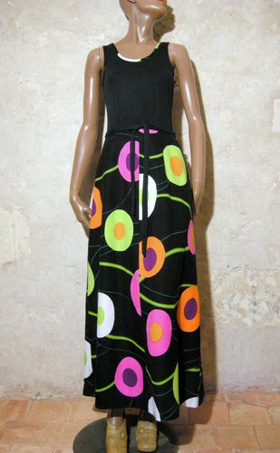 Chic vintage abito lungo - chic, 1970