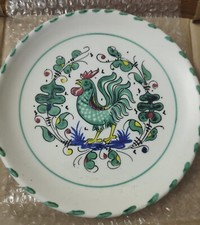 Piatto Decorativo Deruta Realizzato A Mano Diametro 19 cm