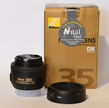 Nikon AF-S DX NIKKOR 35mm f/1.8G Obbietivo - Pari al nuovo