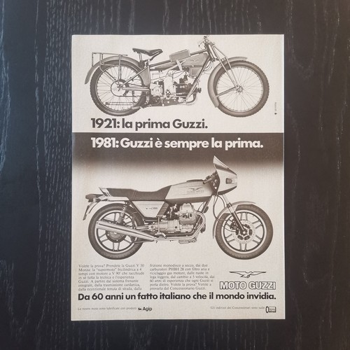 1981 moto guzzi v50 monza - guzzi,