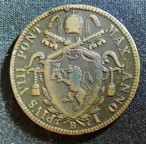 Stato pontificio pio viii - pontificio,