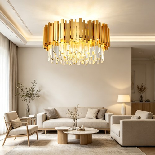 Lussuoso lampadario - , in