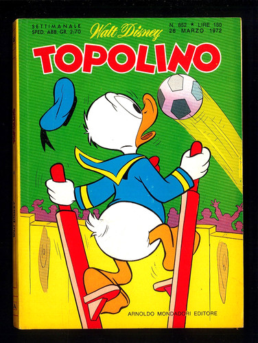Topolino 852 del marzo - topolino,