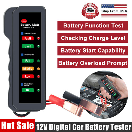 12v battery load tester car - 12v,