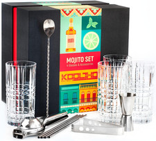 Kit Bicchieri Mojito Vetro