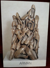 CARTOLINA LE SCARPE di ARMAN - LE POINT ARTSTUDIO ROMA 1981