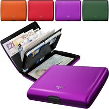 TRU VIRTU Alluminio Portamonete Biglietti Porta Carte di Credito Business