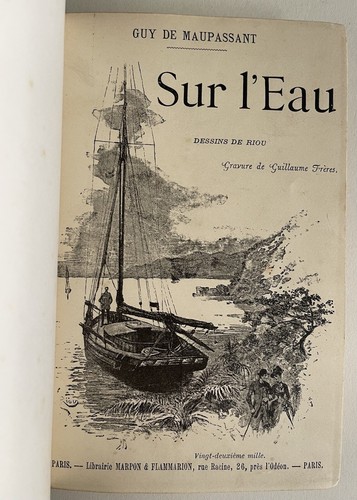 Guy maupassant sur eau - de, l'eau