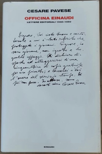 Cesare pavese officina - pavese,