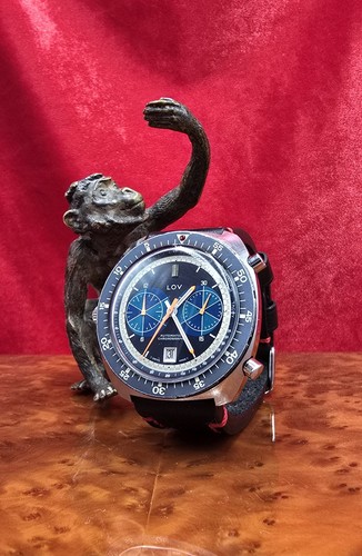 Montre chronographe rare lov - chronographe,