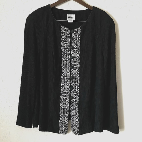 Giacca vintage leslie fay nera - giacca,