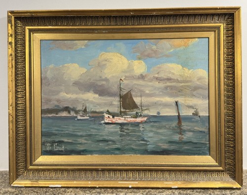 Huile sur toile - signée,
