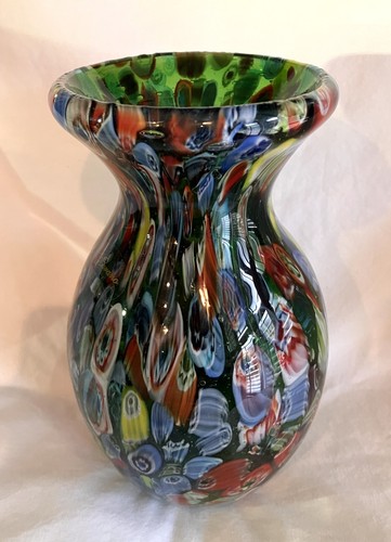 Vaso vetro artistico murano - artistico,