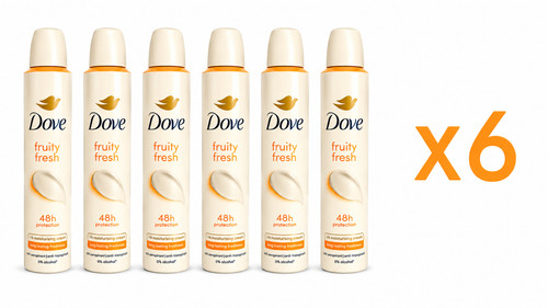 Dove deodorante spray 200ml - x6,