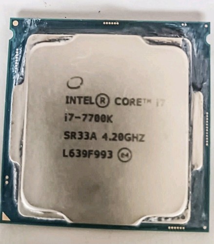 Intel core 7700k 2ghz - core, i7