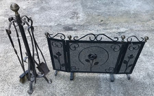 Set attrezzi camino legna - set,