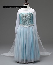 Frozen Vestito Carnevale Elsa