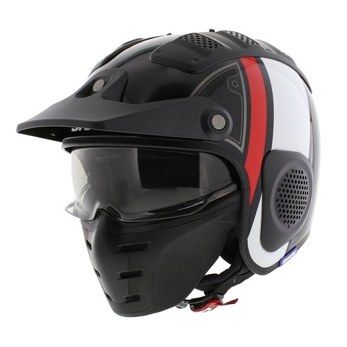 Casco trial shark drak - casco,