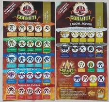 LOTTO GORMITI - III 3^ TERZA SERIE - SERIE COMPLETA - 42 ACTION FIGURE + CARTE