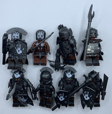 Il Signore degli Anelli 8 Minifigure Uruk Hai NUOVE