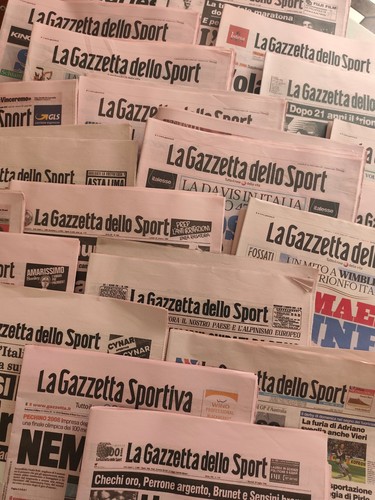 Collezione gazzetta dello - collezione,